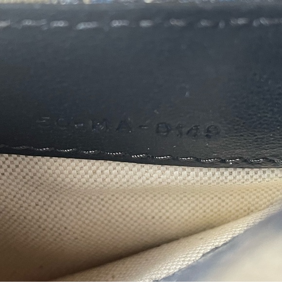 DIOR Blue Oblique Canvas and Leather Saddle Belt Bag 🤍 - Picture 10 of 12